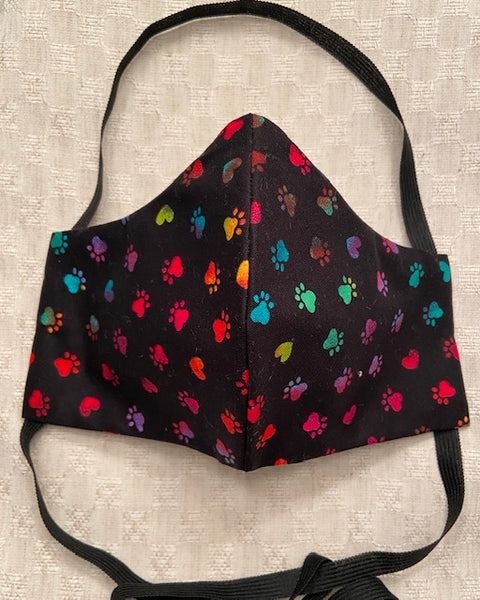 Washable 100% Cotton Face Masks with Filter Pocket & Nose Wire - May 2020