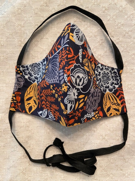 Washable 100% Cotton Face Masks with Filter Pocket & Nose Wire - May 2020