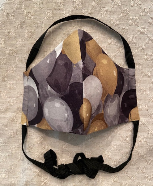 Washable 100% Cotton Face Masks with Filter Pocket & Nose Wire - May 2020