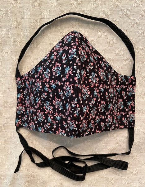 Washable 100% Cotton Face Masks with Filter Pocket & Nose Wire - May 2020
