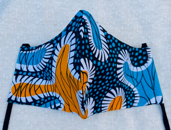 Washable 100% Cotton Face Masks with Filter Pocket & Nose Wire - June 2020 Collection - Part 1 of 2