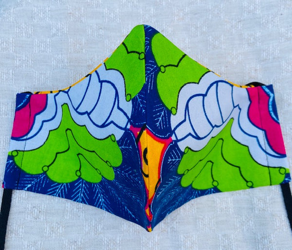 Washable 100% Cotton Face Masks with Filter Pocket & Nose Wire - June 2020 Collection - Part 1 of 2